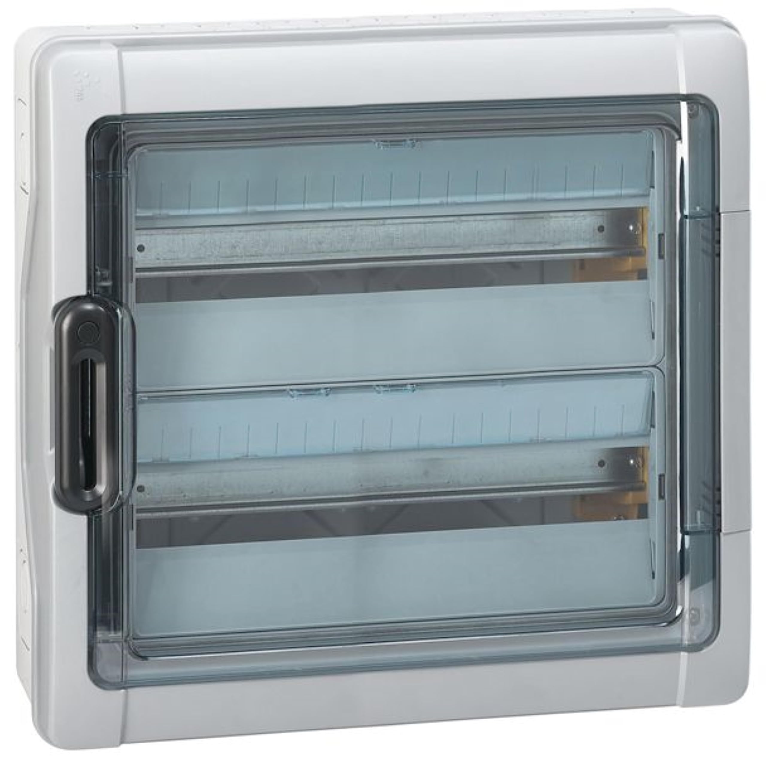 601986 Legrand Coffret Plexo3 étanche Ip65-2 Rangées 18 Modules - Embouts à Perforation Directe Non Montés
