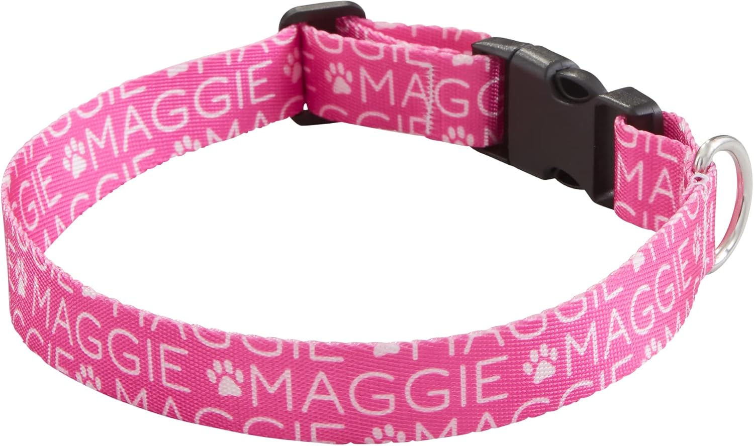 Personalization Universe Pet Repeating Name Personalized Dog Collar - Large/X-Large
