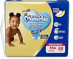 MamyPoko Fralda-Calça Dia&Noite M 68 Unidades