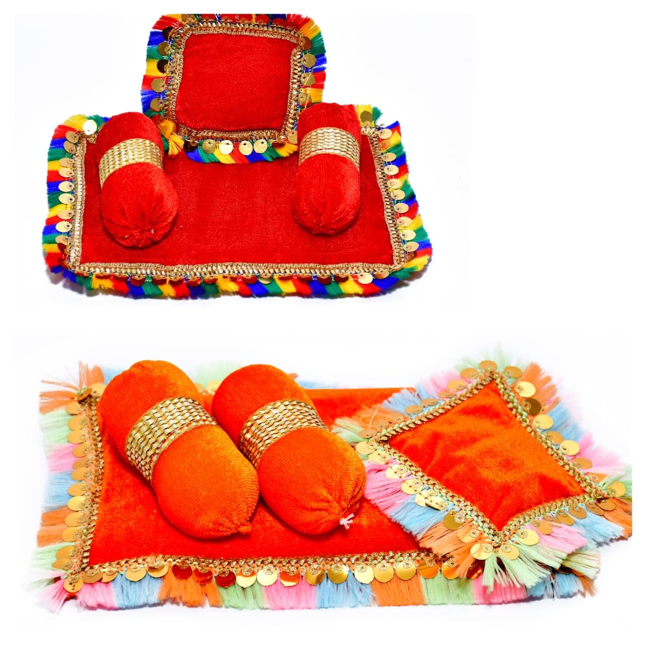 Laddu Gopal Bedding Set - Royal Velvet Design -11