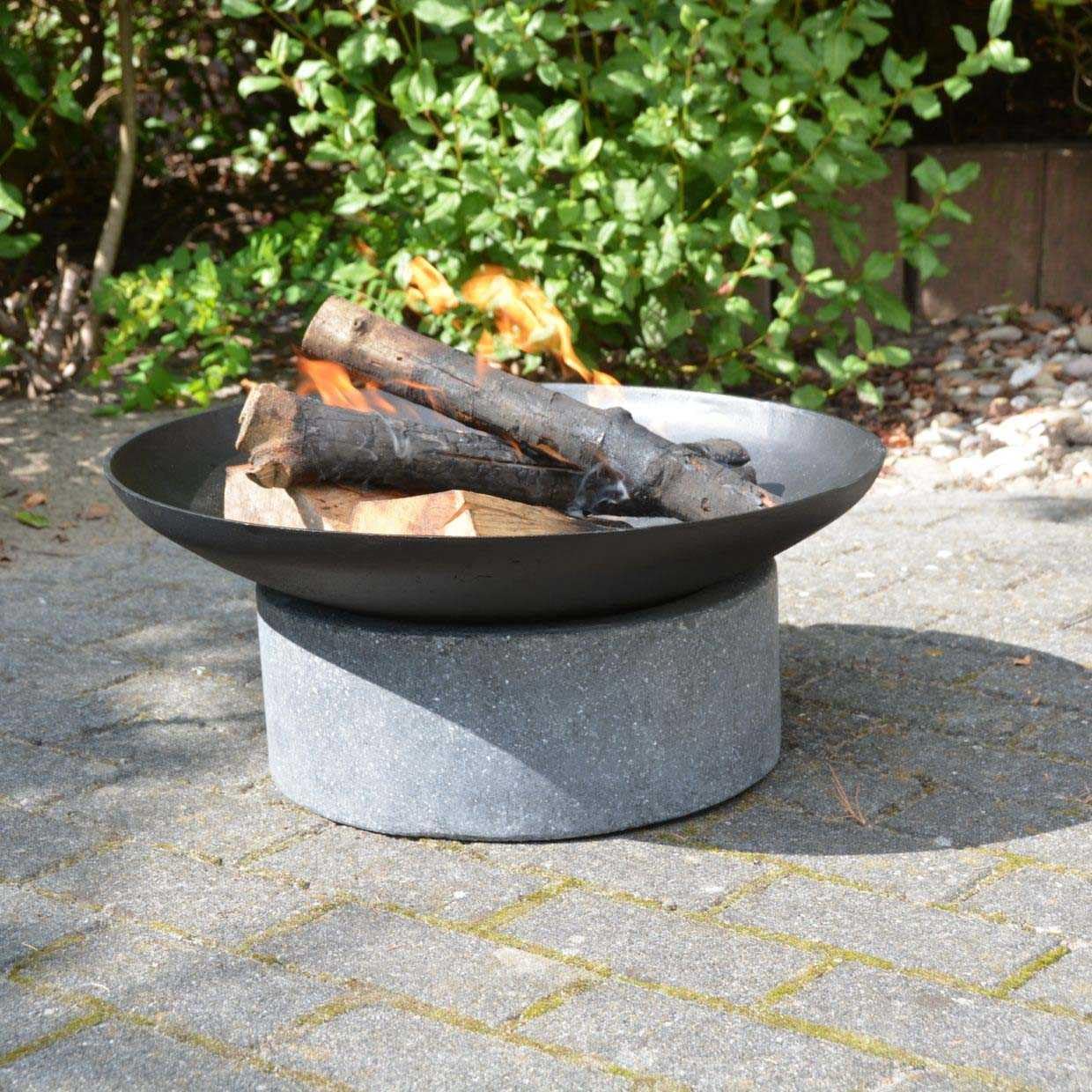 Esschert Brasero Granito Bague Socle, ff136