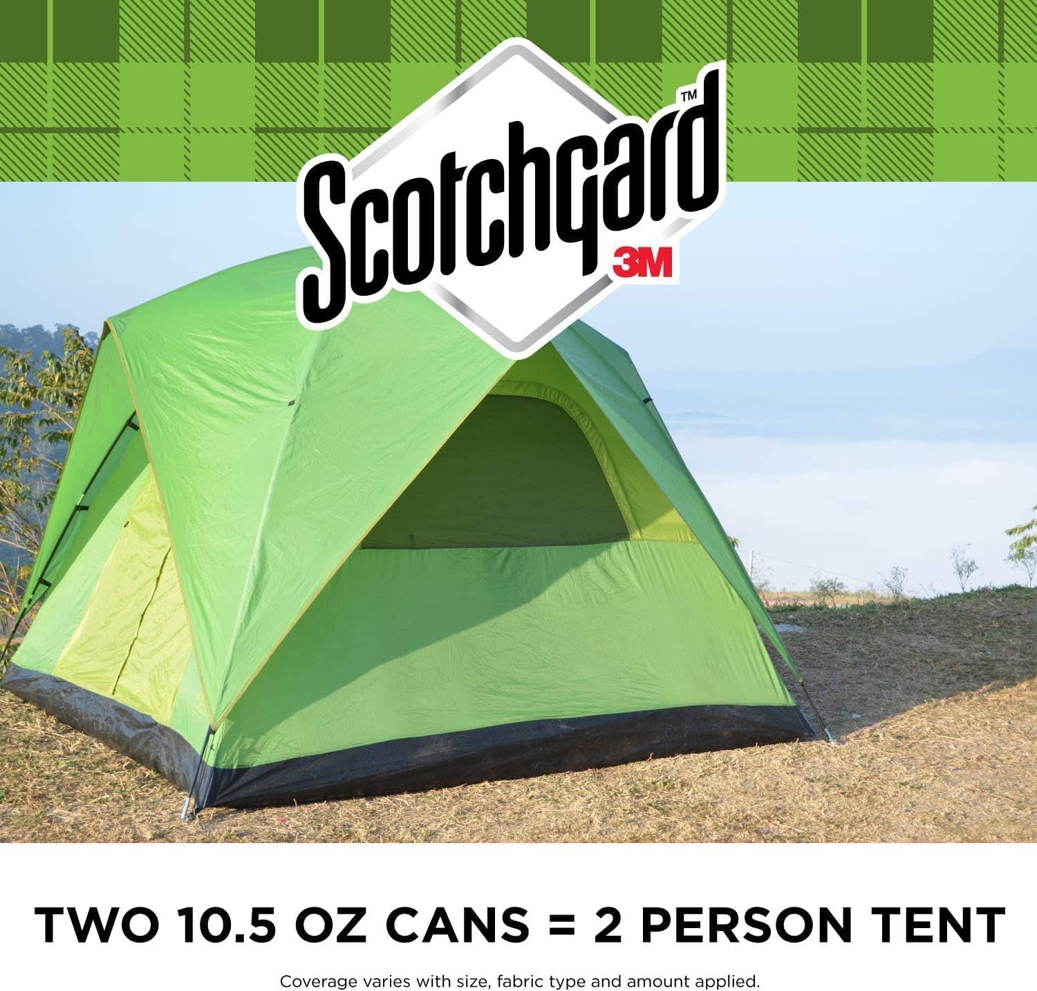 Scotchgard Spray Imperméabilisant Extra Résistant, 12 x 400ml - Idéal pour Proteger les Tentes, Sacs à dos, Vêtements d'extérieur, Équipements Sportifs