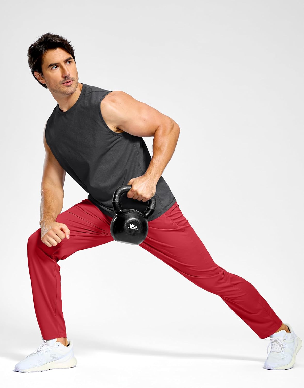 G Gradual Men's Sweatpants with Pockets Lightweight Workout Athletic Track Pants Stretch Gym Running Jogging Joggers for Men - Image 6