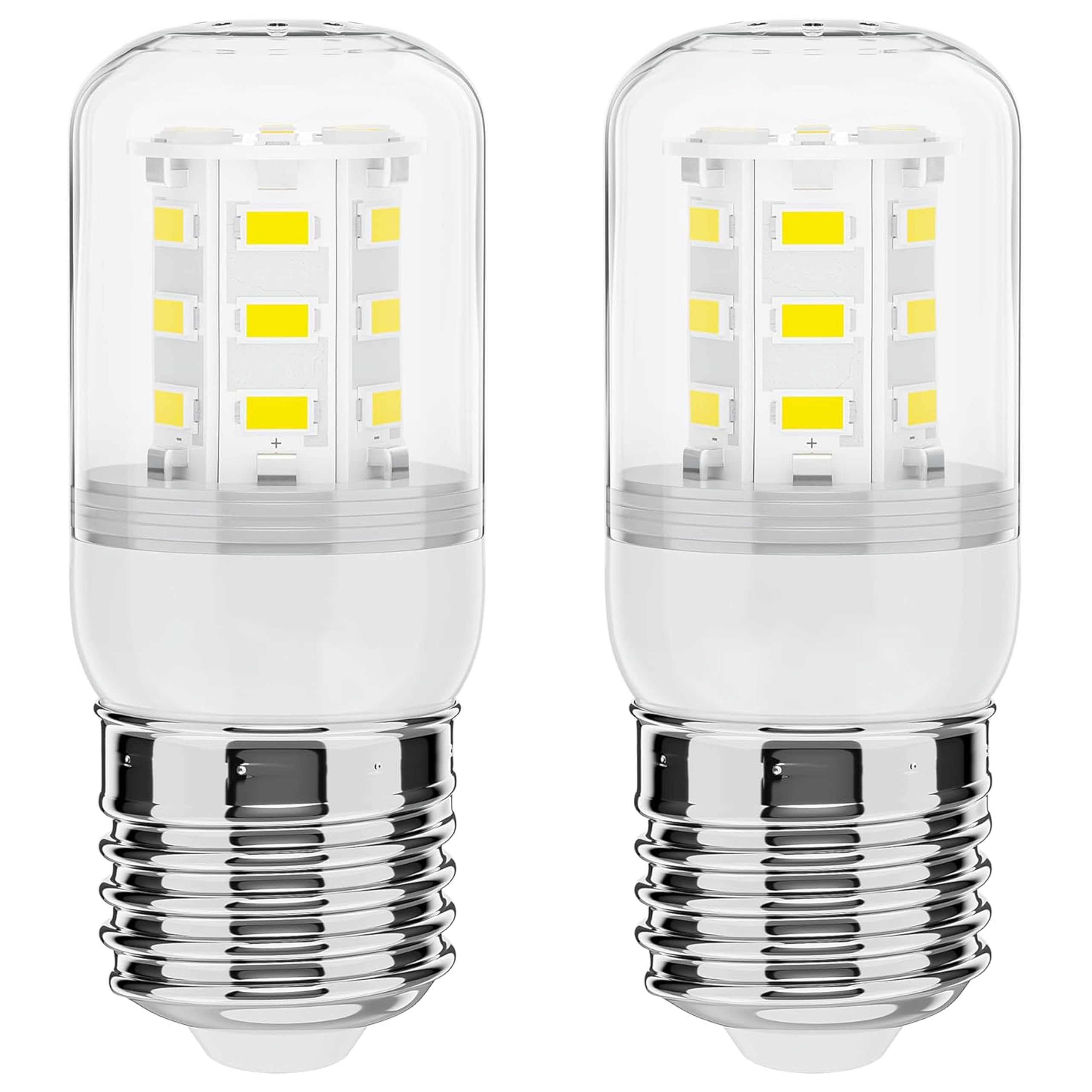 HKAOSDUUH 2 Pack 5304511738 KEI D34L Refrigerator Bulb fits Electrolux Kenmore Frigidaire Refrigerator PS12364857 AP6278388 4584444 (5w 110v) Light