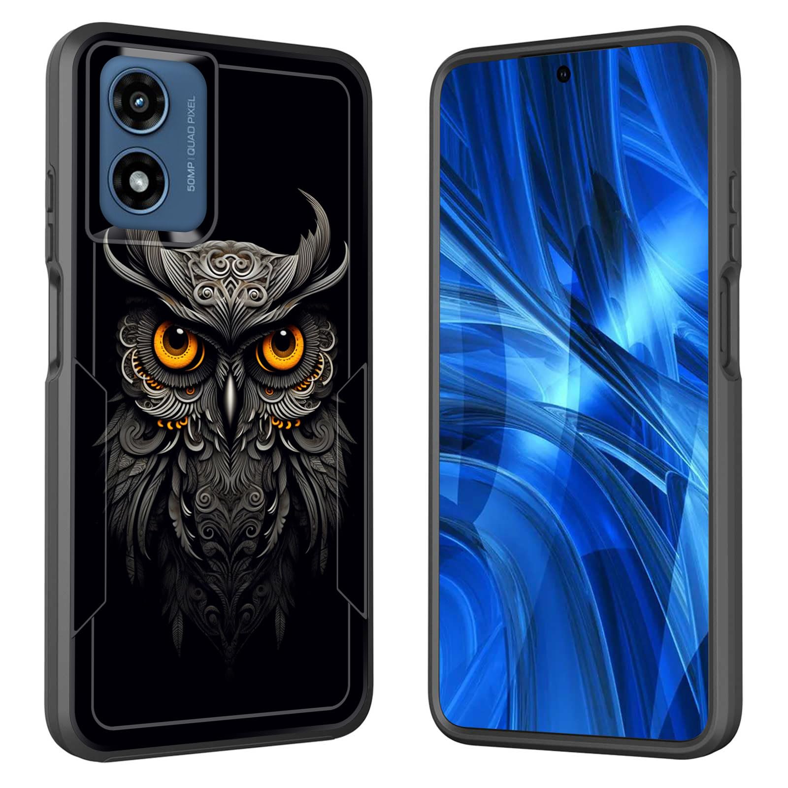 JHYYTUJTYP for Moto G 5G 2024 Case,[Military Grade Drop Tested] Heavy-Duty Tough Rugged Shockproof Protective Case for Motorola Moto G 5G 2024 / Moto