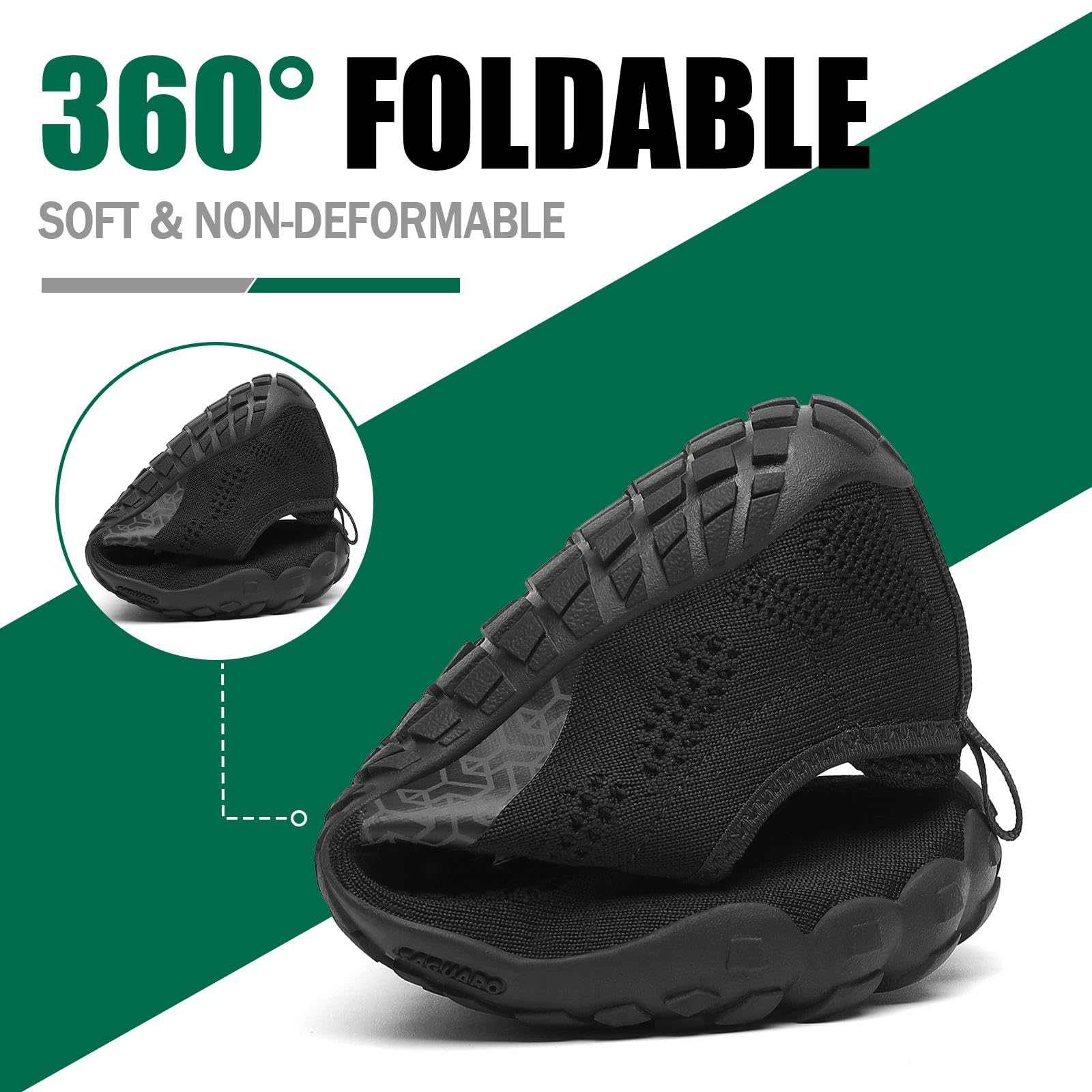 SAGUARO Chaussures Minimaliste Homme Barefoot Shoes Femme Chaussures Pieds Nus Respirant Barefoot Chaussure Trail Antidérapantes Chaussure Randonnée pour Semelle Zero Drop,GR.36-48 EU