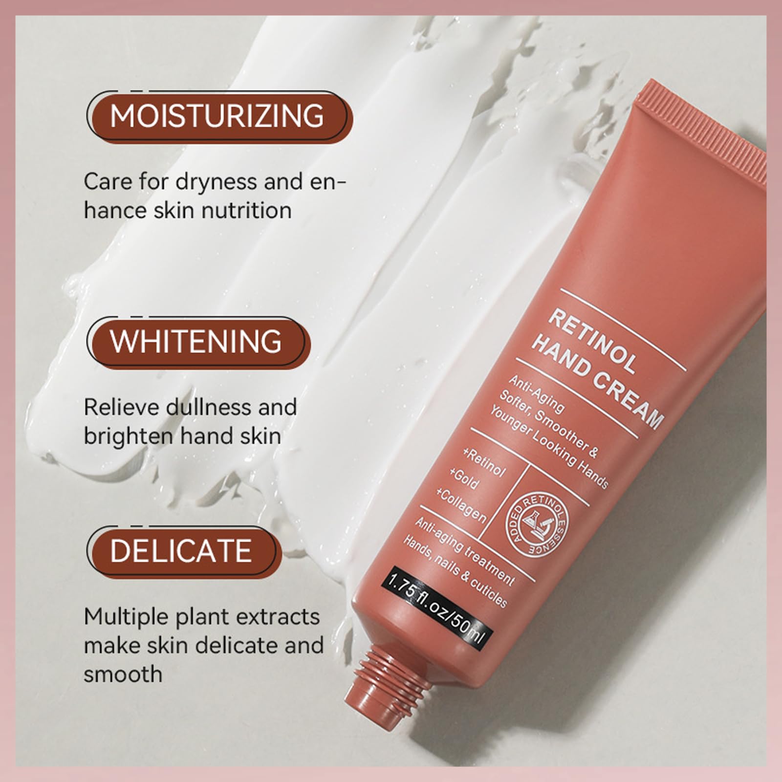 This hand cream provides deep moisturisation and firming care for extremely dry hands restoring the skin’s elasticity and nourishing the skin - Image 2