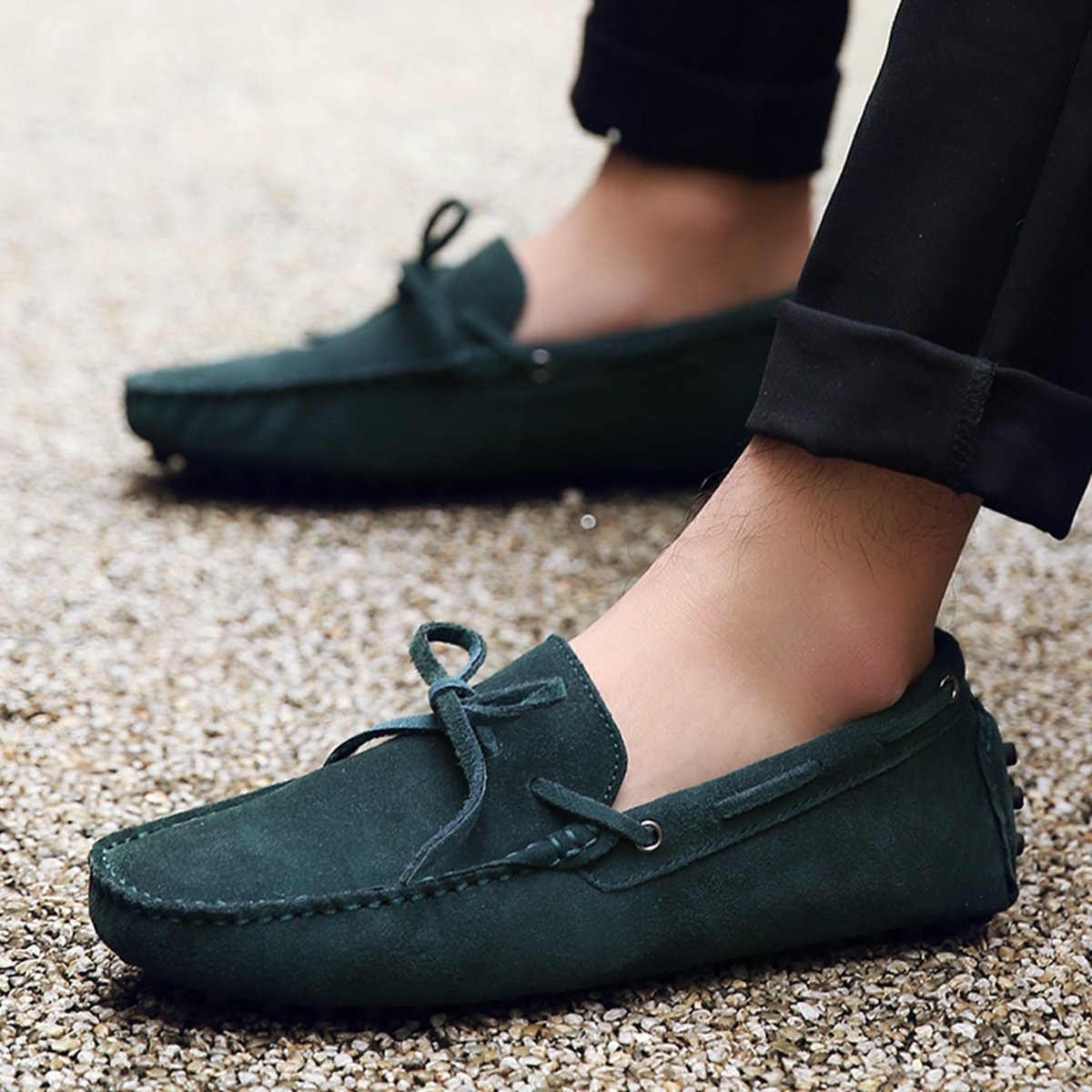 Homme Confort Suede Chaussures de Conduite Mocassin Loafers YY2081 | MINITOO Homme Confort Suede Chaussures de Conduite Mocassin Loafers YY2081