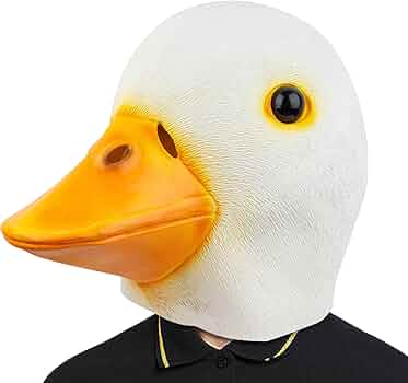 3 Maschere Da Anatra In Gomma - Divertenti Per Feste E Cosplay - Foto 6