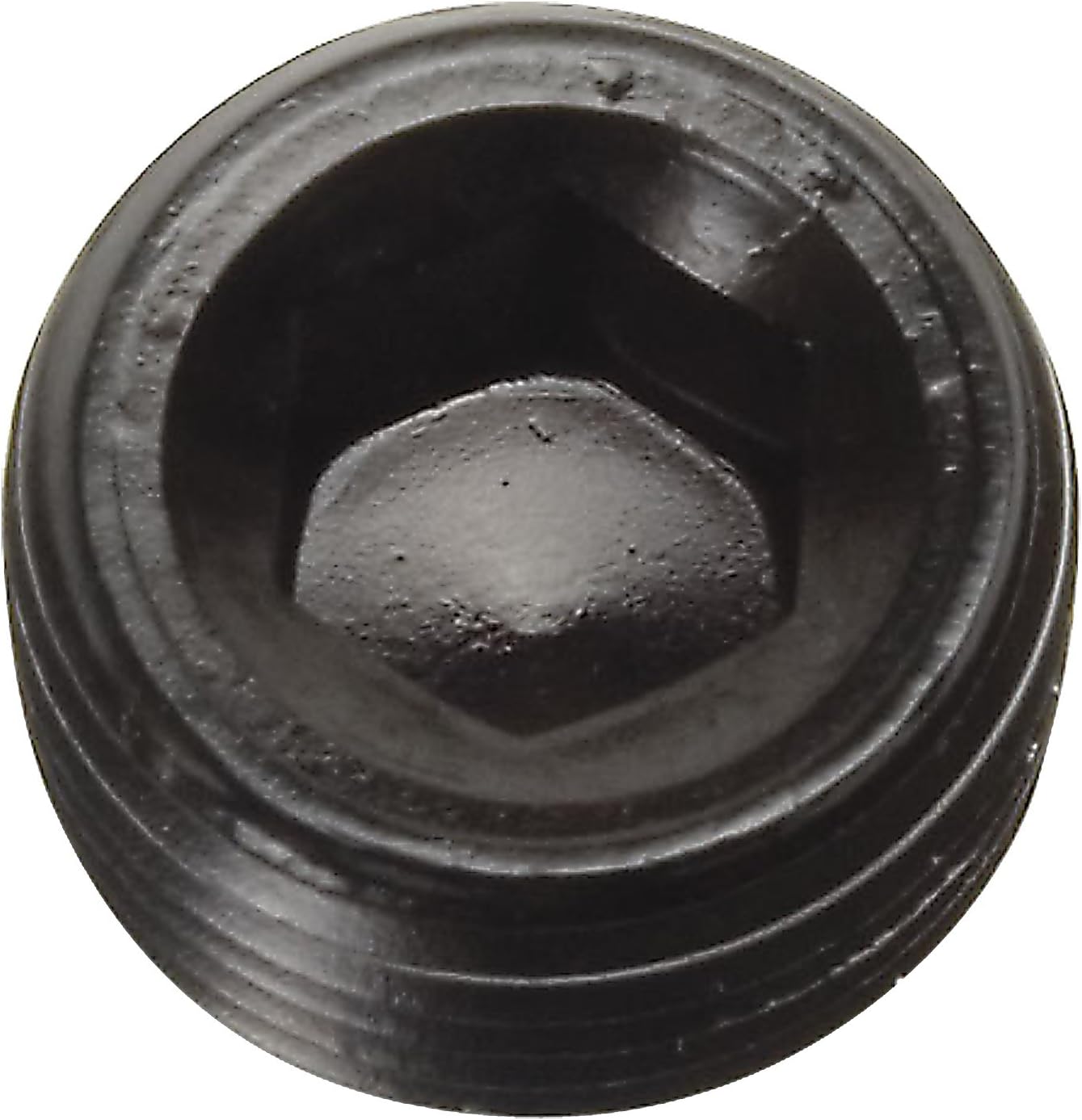 Edelbrock 662033 Plug 1/8" Npt Invert Hex Blk Finish, Black