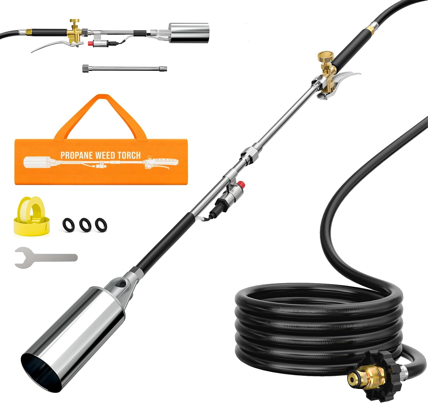 CALPOSE Propane Torch Weed Burne with Long/Short Mode