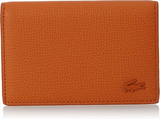 Lacoste Trifold Wallet Daily Croco Card Case [Official], green