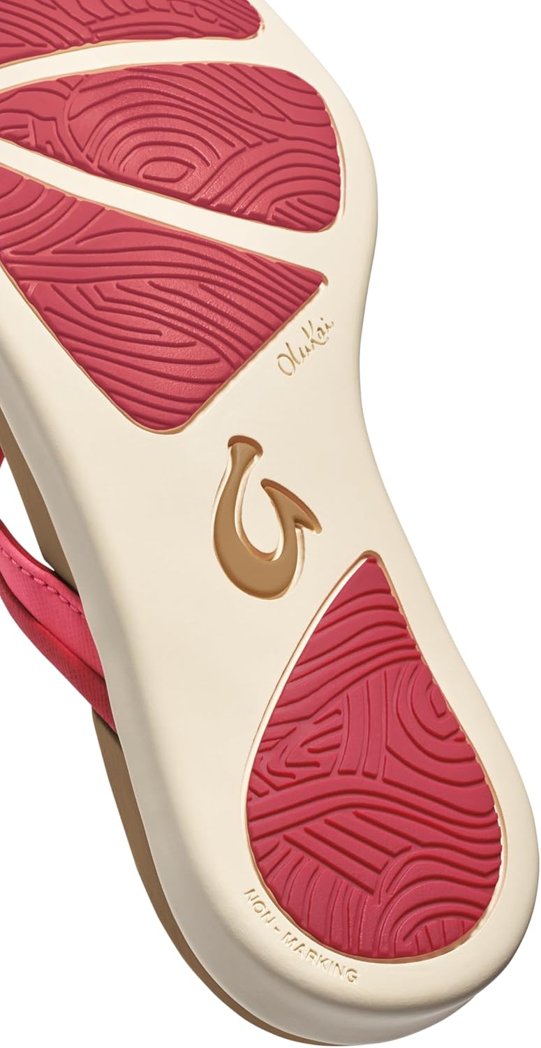 OLUKAI Ho'opio Malua Women's Water Friendly Sandals, Flip Flops for Beach & Everyday, Arch Support & Comfort Fit - Image 7