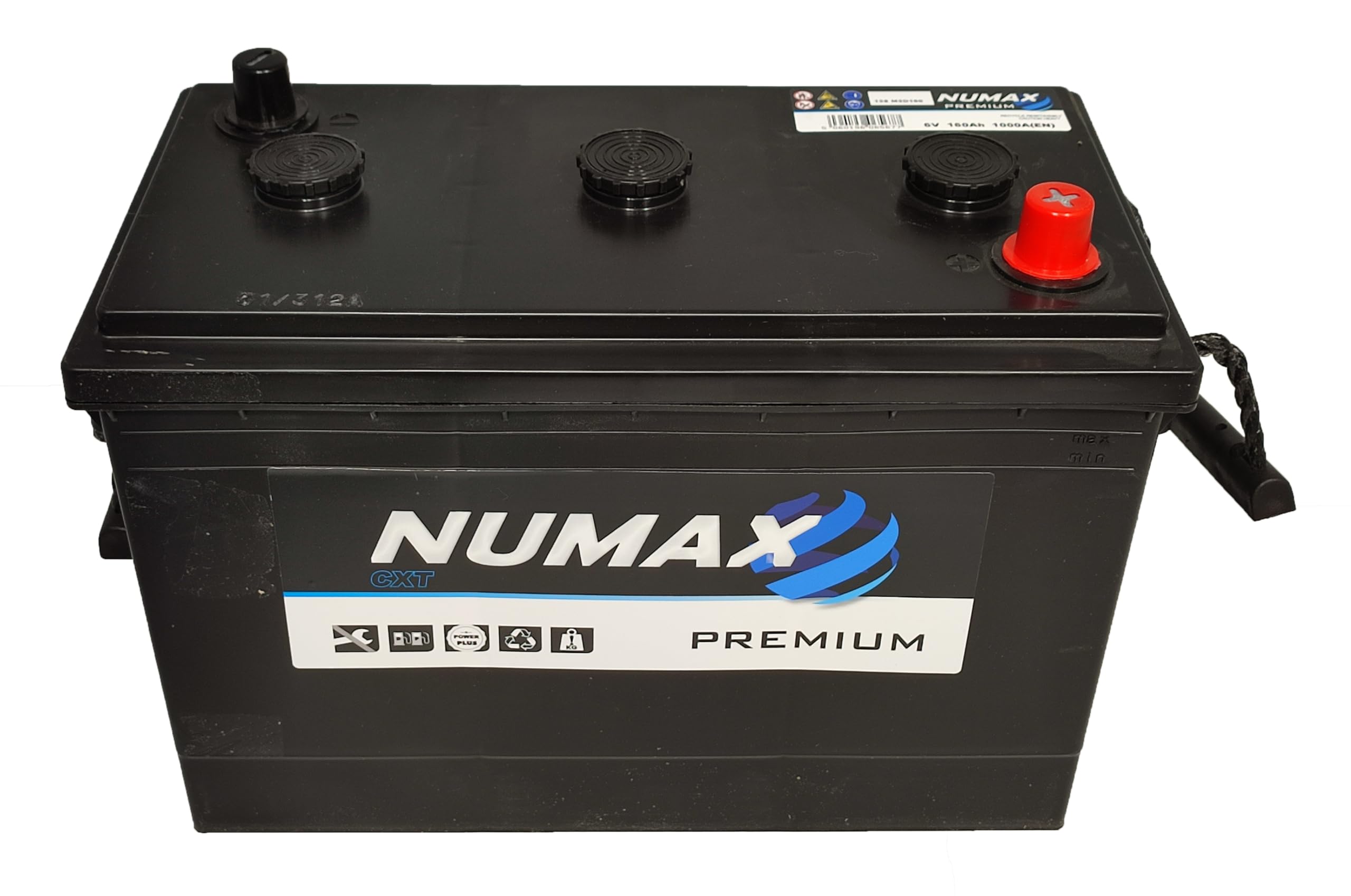Batterie de démarrage Numax Premium 6 Volts M5D 158 6V 160Ah / 1000A
