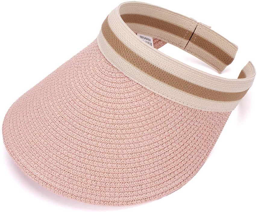 Women Large Brim Beach Straw Golf Sun Hat Summer Cap