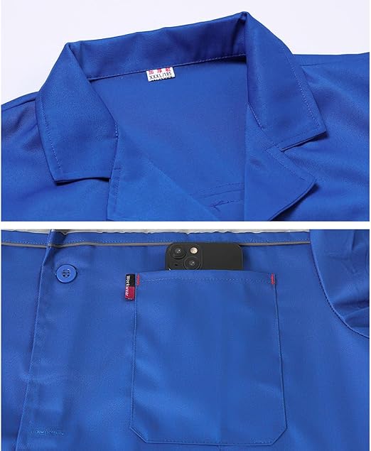 Bleu De Travail Homme Manfinity Homme Blouse De Laboratoire