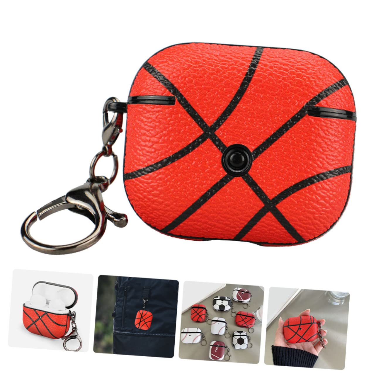 DOITOOL 5pezzi Custodia Protettiva Per Auricolari Wireless Design Basket Copertura Per Cuffie Accessorio Premium Per Protezione Urti
