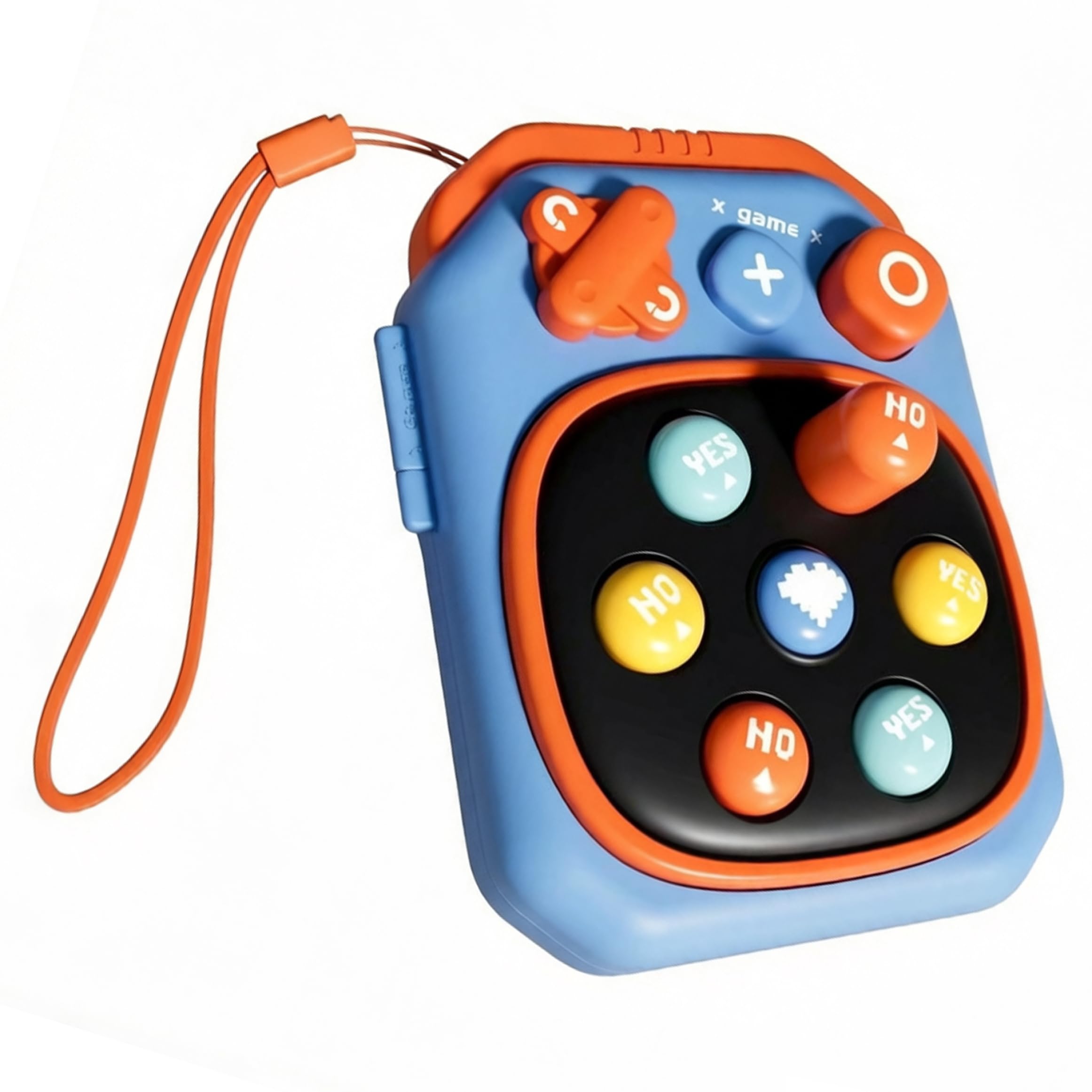 Syglawnd Gioco per Bambini, Giocattolo sensoriale Portatile in plastica per attività di apprendimento per Bambini, Giochi da Tavolo Portatili (Blu), Giochi da Tavolo