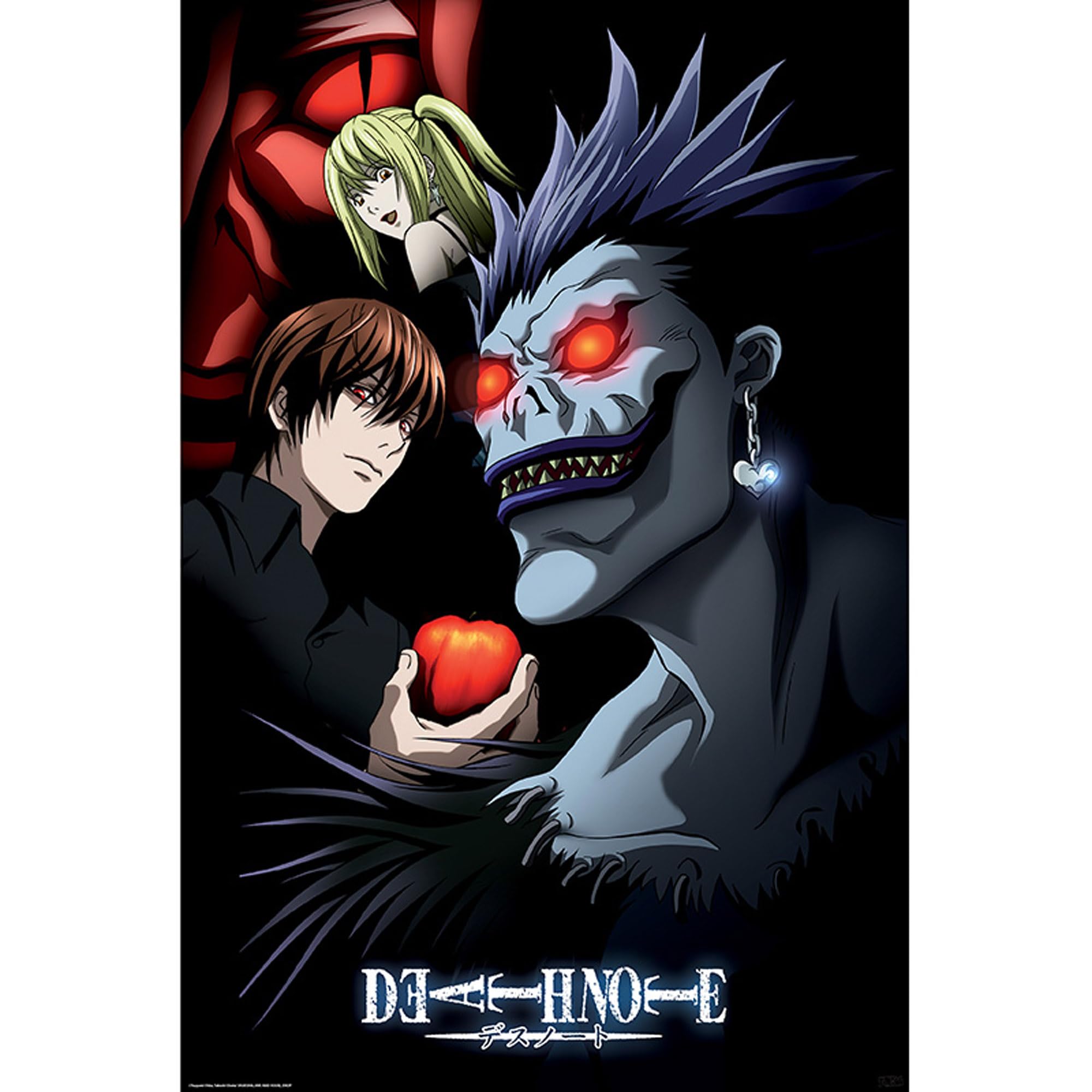 Abystyle Multicolor Abydco733 Death Note Group 61 X 91.5Cm Maxi Poster