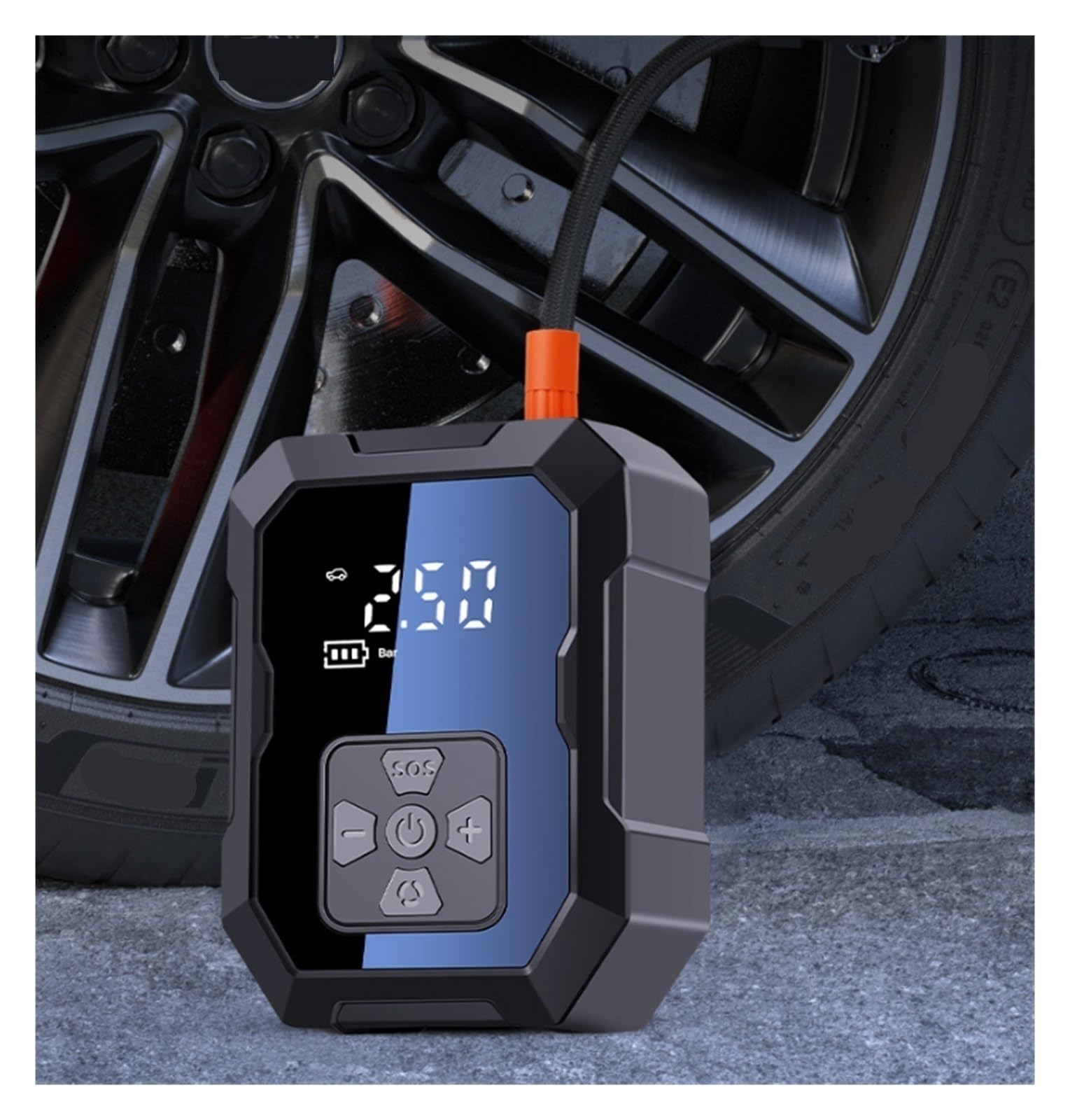 Pompe à Air, Pompe De Gonflage Électrique sans Fil Portable pour Pneus | Moto, Vélo, Voiture, Ballons