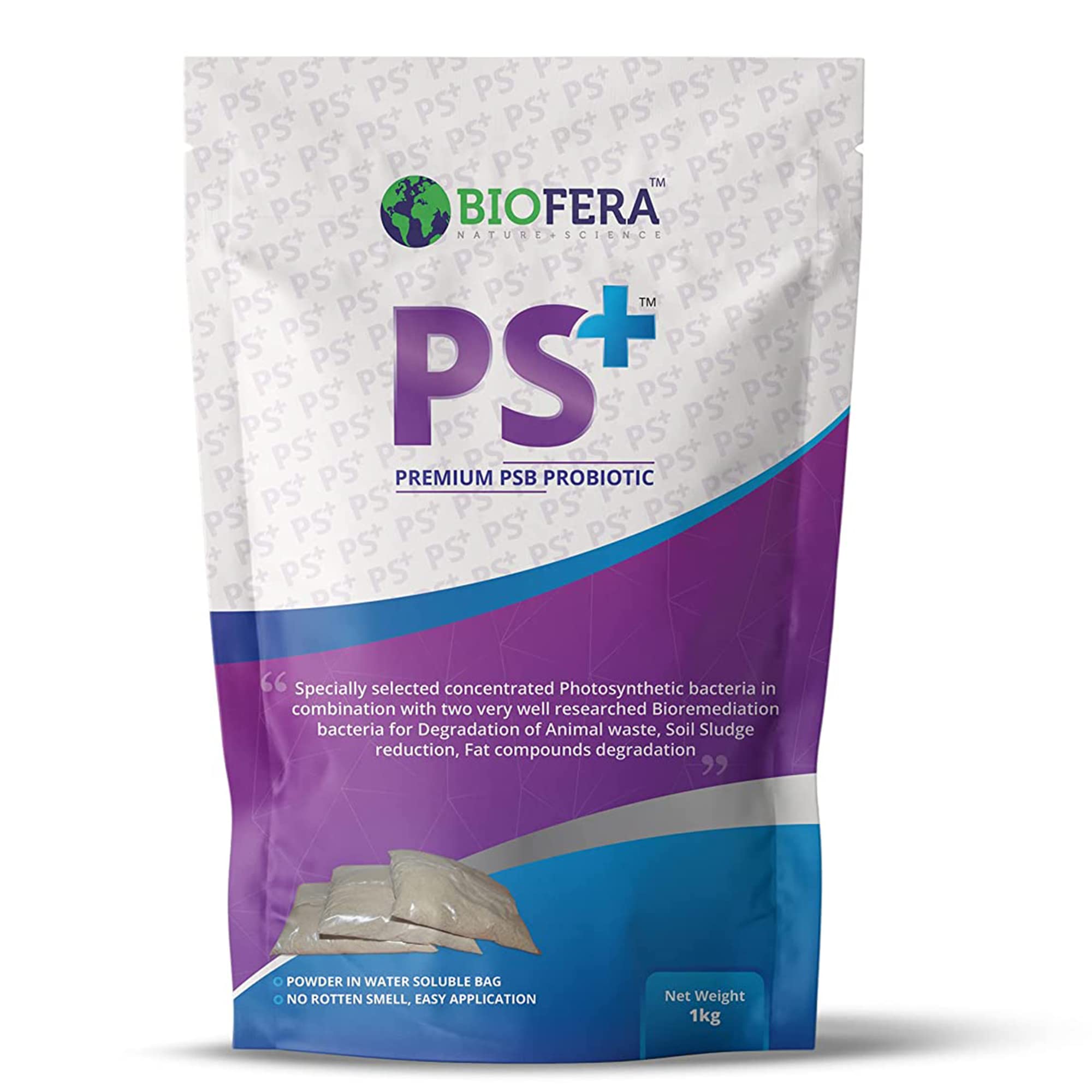 Biofera PS+ Premium PSB Aquaculture Probiotic with Beneficial Bacteria, Animal Waste and Soil Sludge Reduction in Biofloc - 1kg (Pack of 1) (B09GP9MLMW) Amazon Price History, Amazon Price Tracker