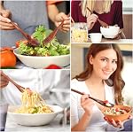 Wooden Spoon and Fork for Eating Utensil Set Lunch Wood Cutlery Japanese Silverware Sets Wooden Flatware Reusable Bamboo Eat Utensils Korean Small Wood Forks Spoons