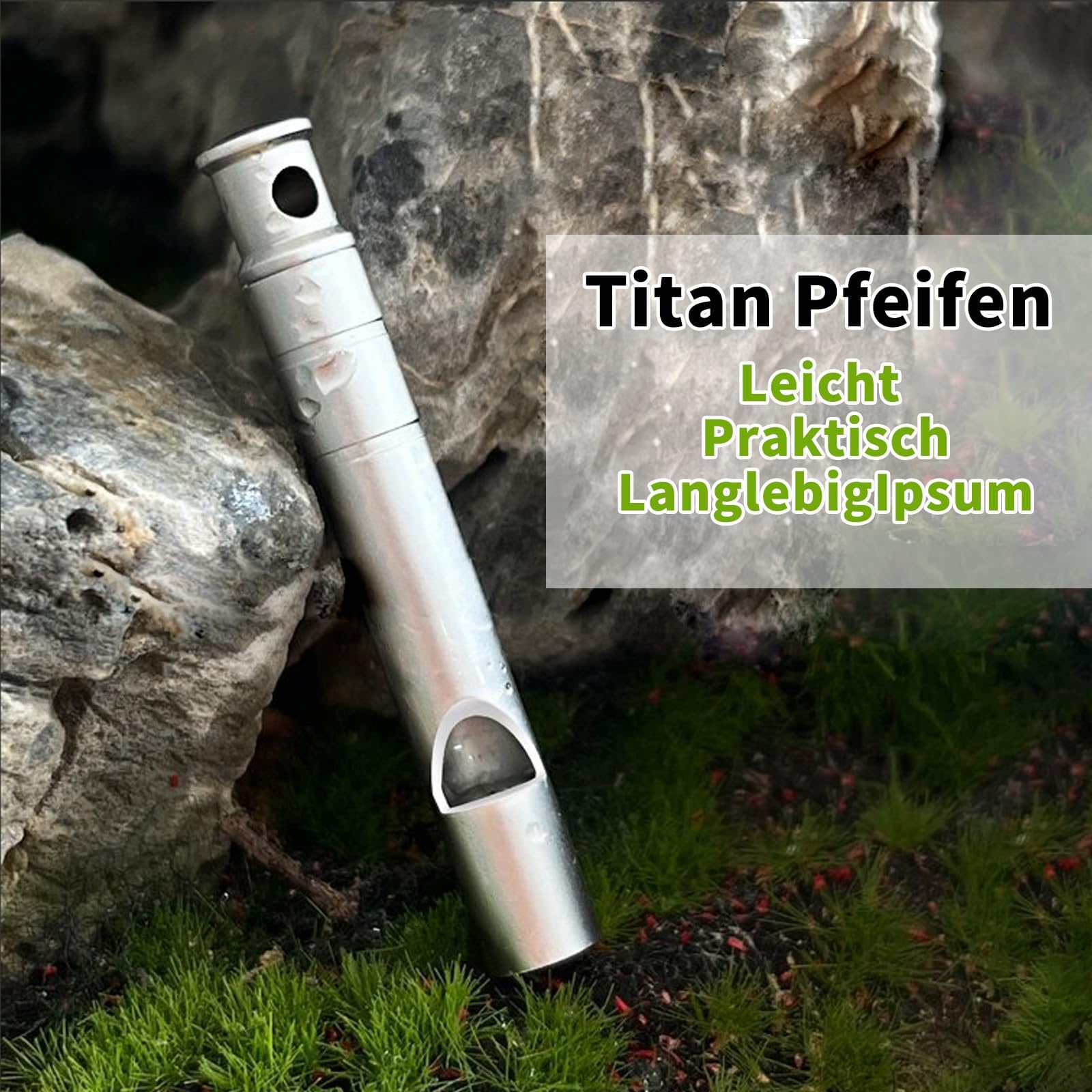 Raheem Titan Trillerpfeife Laut Notfall Signalpfeife 120 dB Notfallpfeife mit Schlüsselanhänger Loud Whistles Emergency Whistles für Outdoor-Camping Wandern Bootfahren Rucksackreisen Angeln