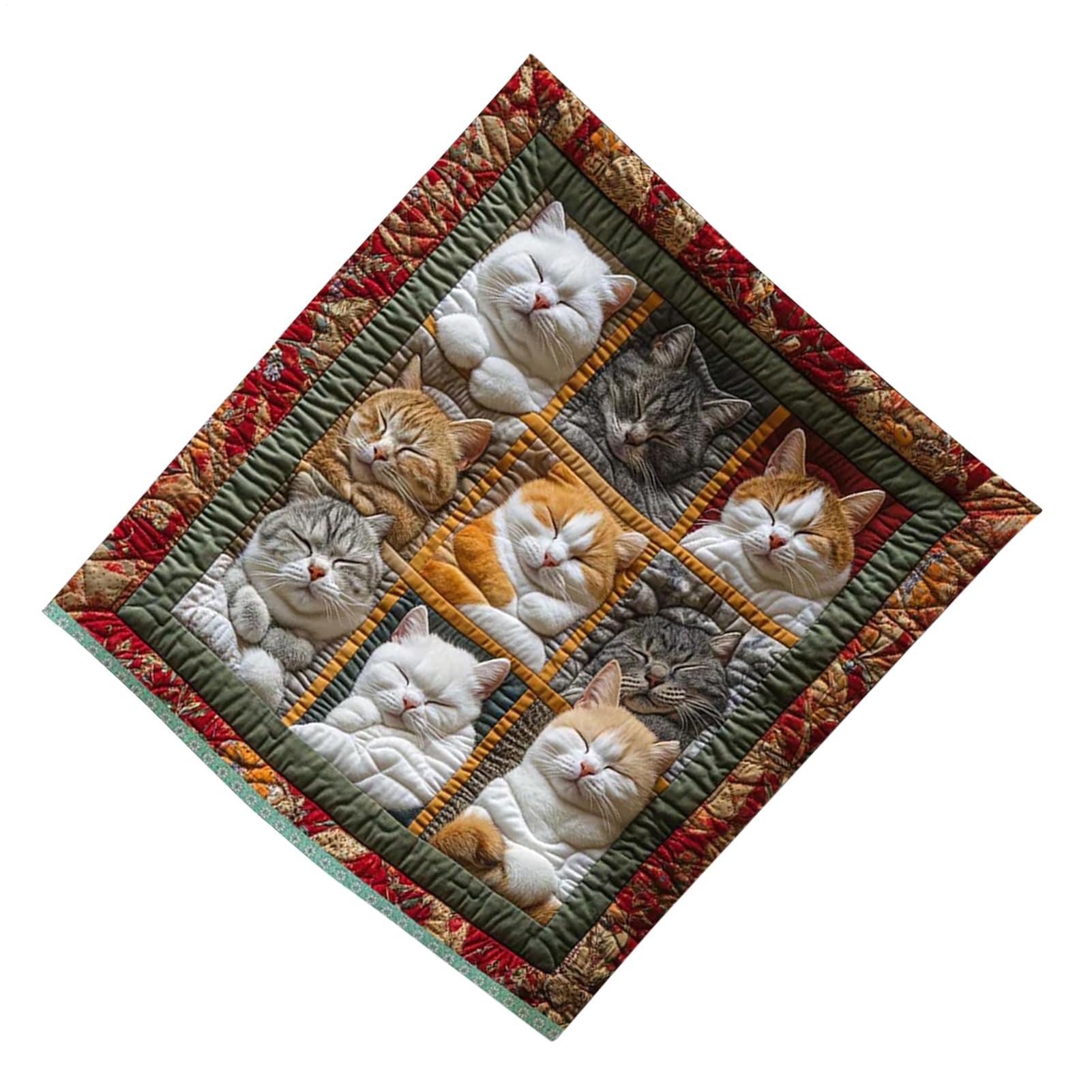 Couvertures douces pour climatisation et lit : plaid chat 100 cm salon