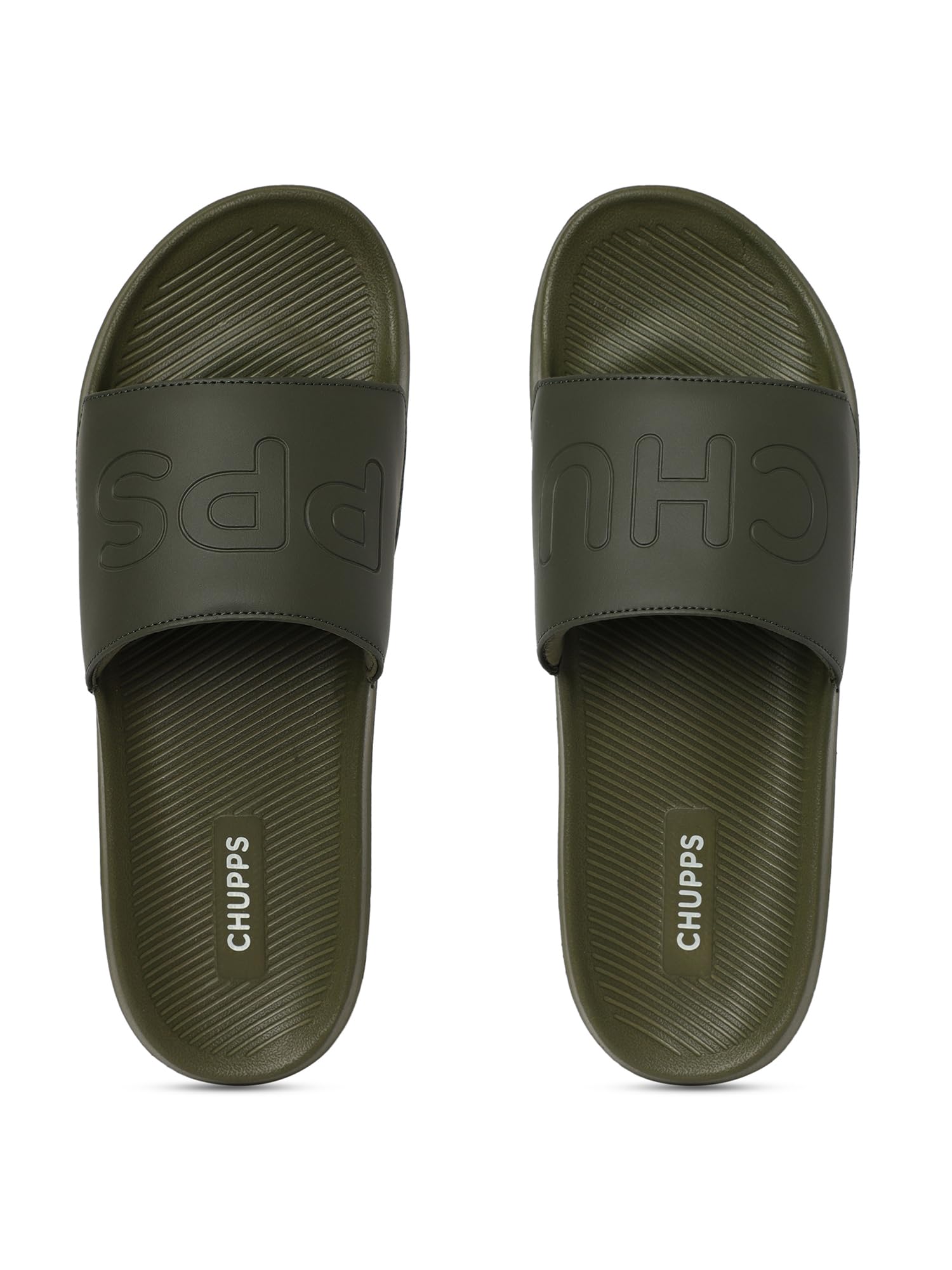 CHUPPS Urban One Pure Slider for Men, FOAM6 Upper Technology (6mm Foam) Snug Fit with Airsoft Footbed (Contoured & Cushioned) for Super Comfort Flip Flop Slipper Olive (B0CV5LCZ89) Amazon Price History, Amazon Price Tracker