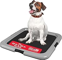 Vista 10 de Soporte para Almohadilla de Orina IRIS USA - Para Almohadillas de Orina de Perros Pequeños y Cachorros, Pestillos de Seguridad, Pies