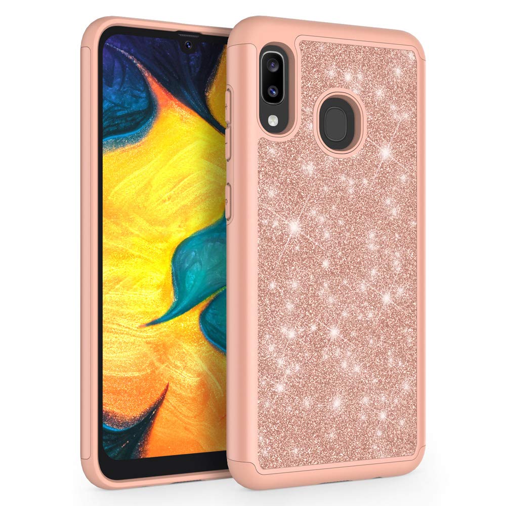 Syoner Glitter Protective Phone Case Cover For Samsung Galaxy A20