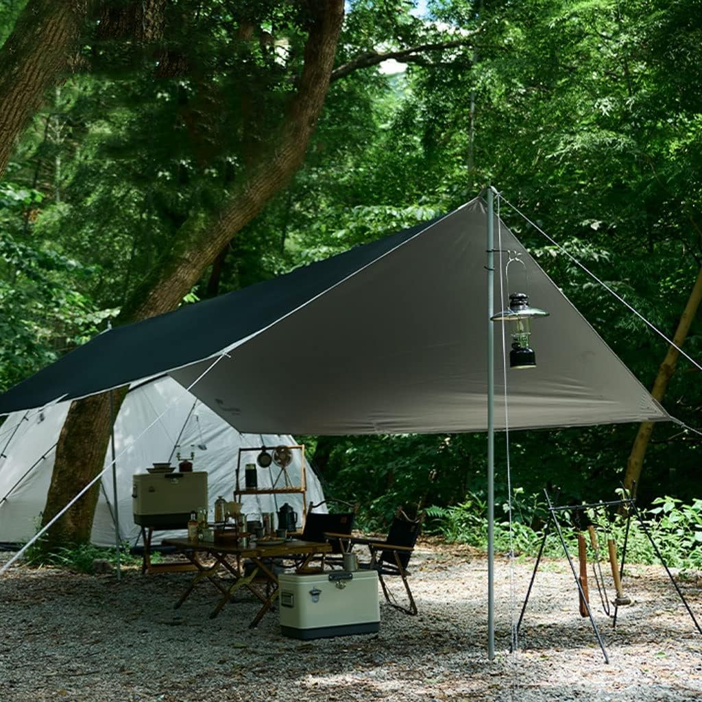 Tent Tarp Camping Tarp Waterproof Tent Tarpaulin Awning Canopy Waterproof Outdoor Shelter Tent Tarp (Size : 400 * 292cm)