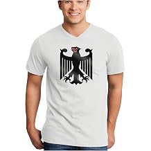 TOOLOUD Bundeswehr Logo Adult V-Neck T-Shirt