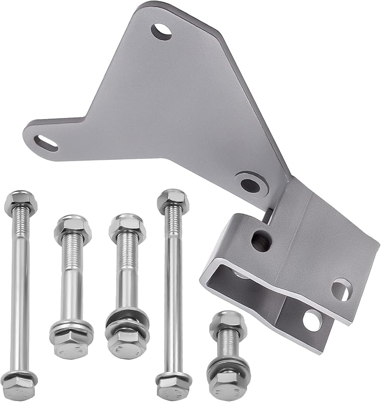 Suporte de rebaixamento da barra Panhard dianteira maXpeedingrods para Jeep Grand Cherokee WJ 1999–2004 com lift de 2–4" – Kit
