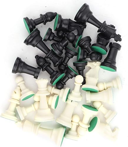 Miniatura 3 de Zer One - Juego de ajedrez (plástico), color blanco y negro