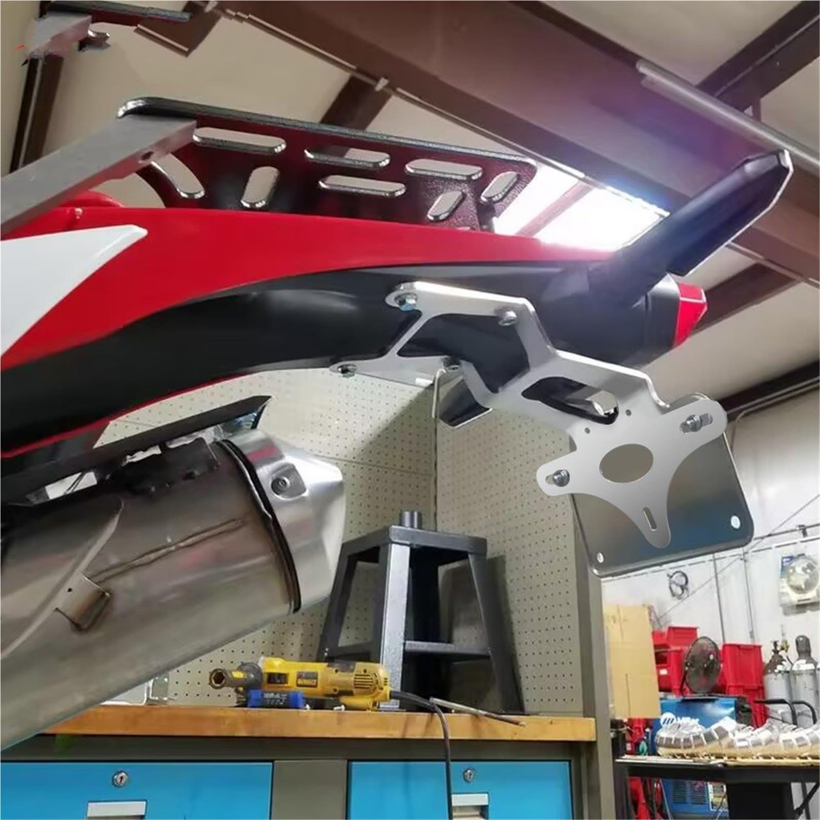 Portatarga Moto Per CRF 450 RL L 2019-2020-2021-2022-2023-2024-2025