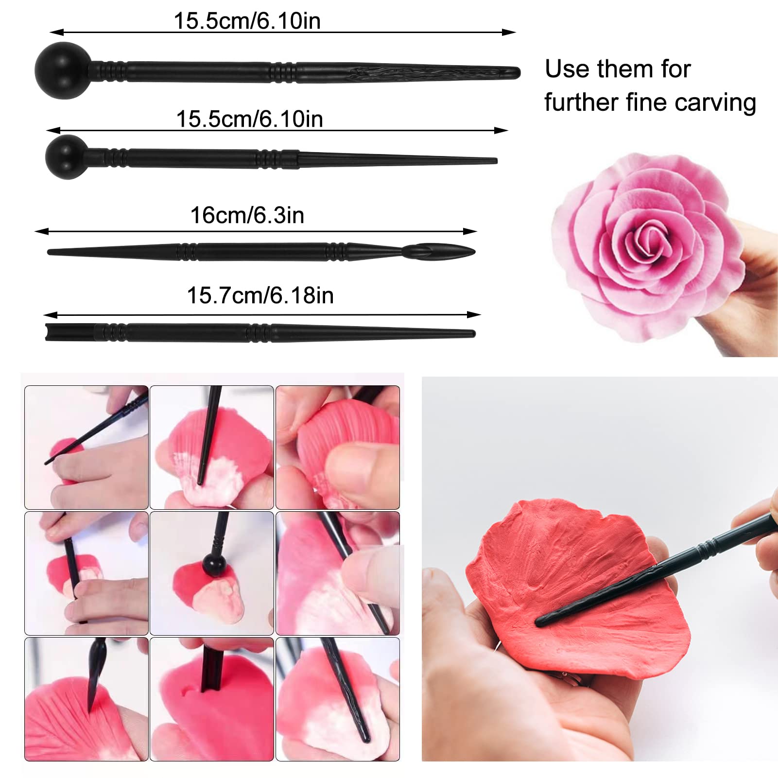 Outils En Argile Polymère 21 Pièces, Outils De Sculpture En Argile Polymere Avec Sac De Rangement Pour Debutants Professionnels Fabrication Dargile 91900574