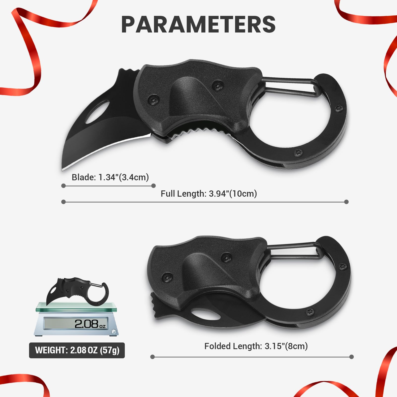 FUNBRO Small Pocket Knife Fathers Day Dad Gifts for Men, EDC Box Cutter, Anniversary & Birthday Gifts for Him, Mens Stocking Stuffers Gifts for Boyfriend Husband Grandpa from Daughter Wife Son