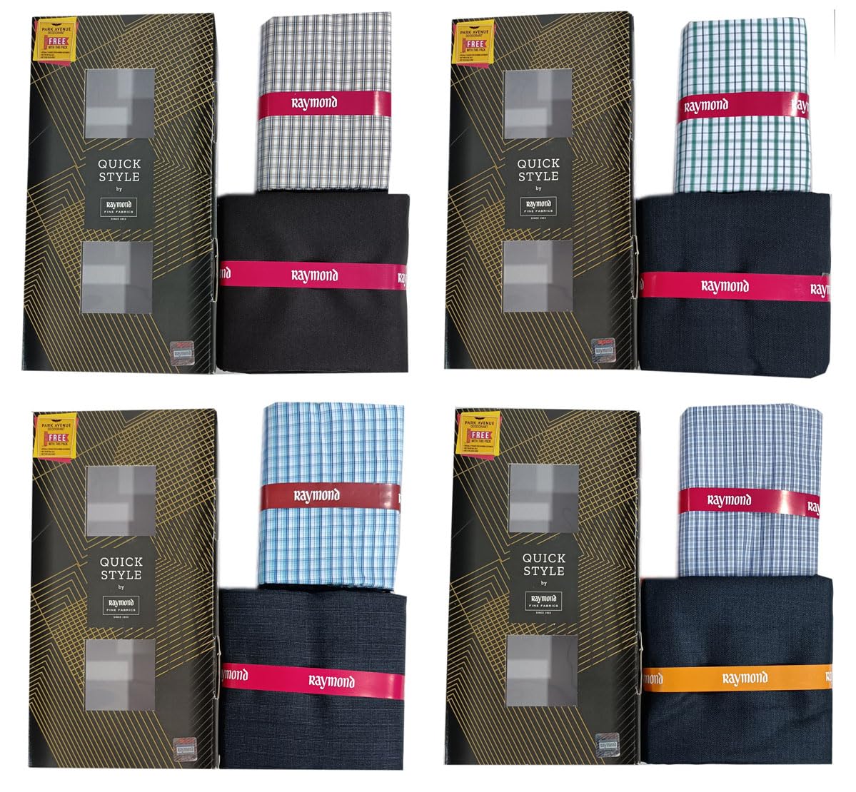 Men’s Unstitched Shirt Pant Fabric Combo Pack of 4 | Formal Shirt & Trouser Material Set | Tailoring Fabric Collection for Office & Professional Wear-image-21