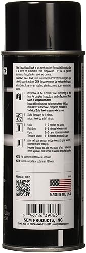 Miniatura 2 de Espray para retoques SEM 39143 de color negro
