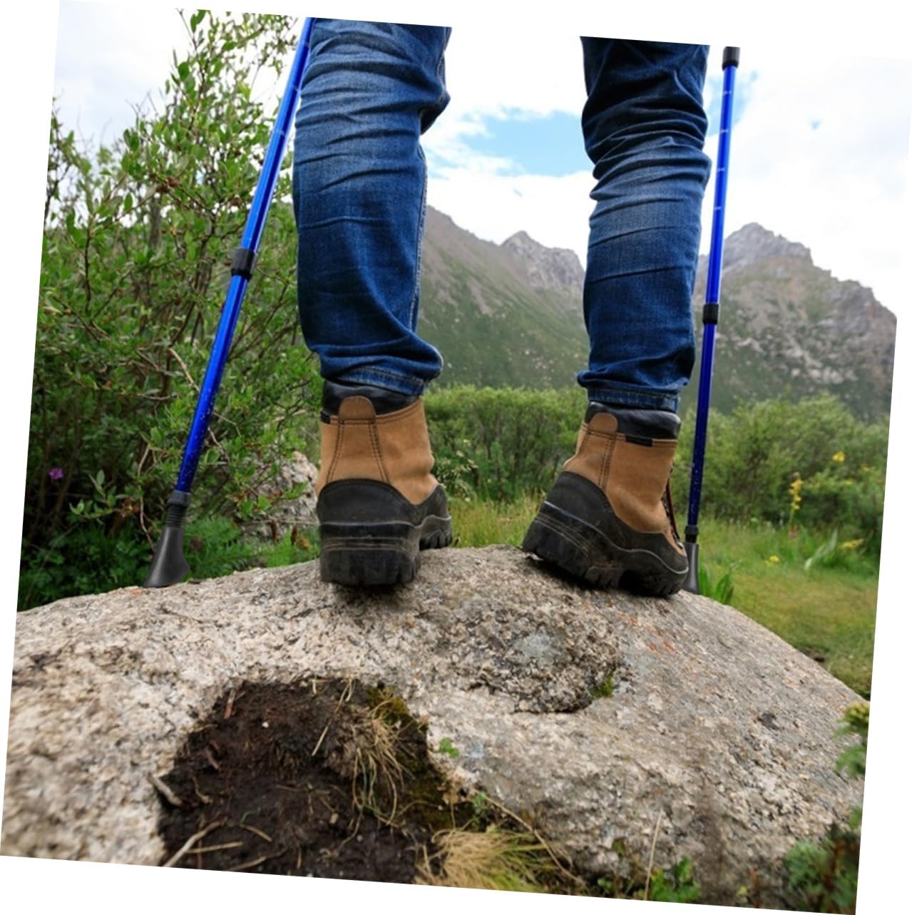 30pcs Wear Cane Tips for Walking Sticks and Crutches Foot Pads for Enhanced Stability Easy to Install for Hiking and Trekking