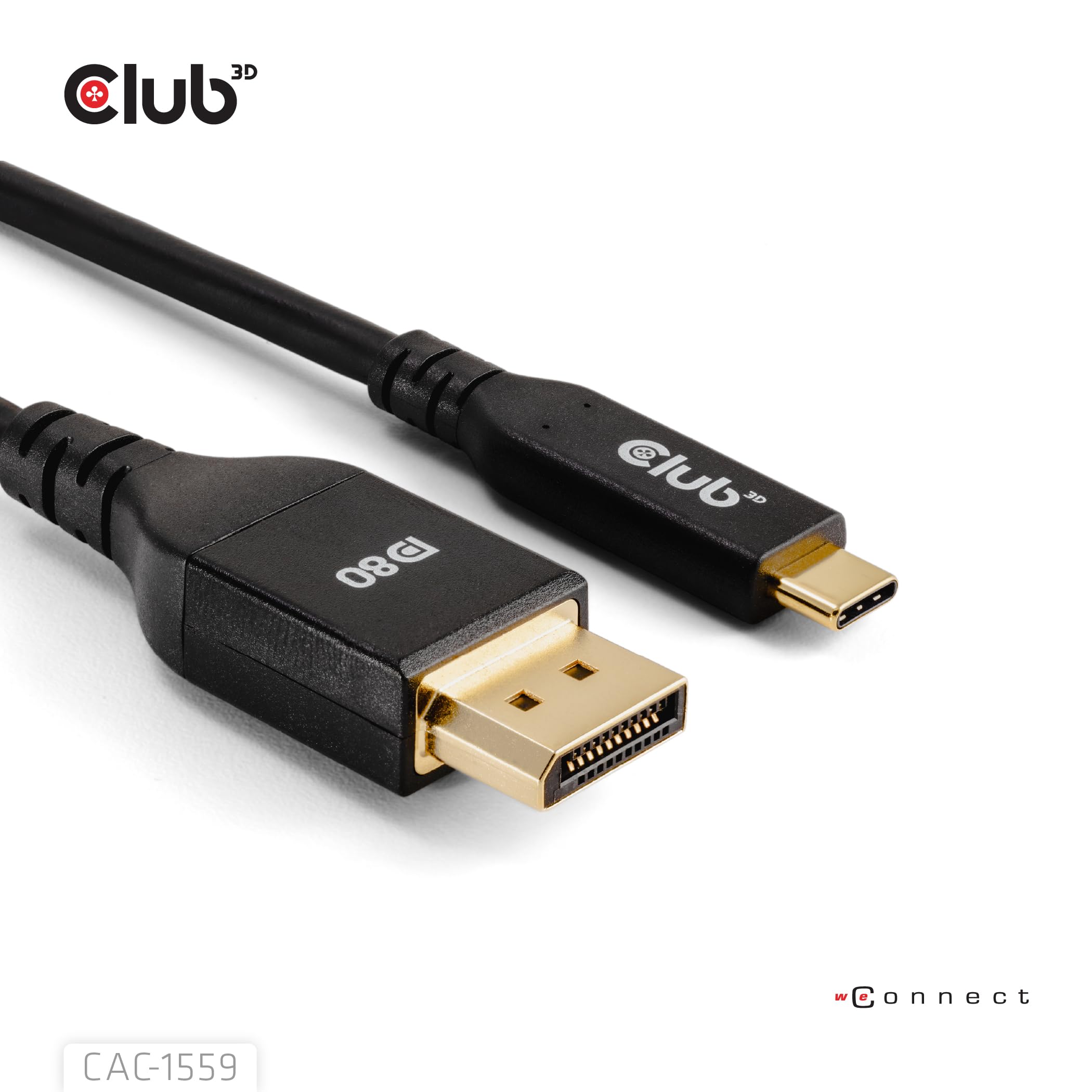 Amazon.co.jp: Club3D USB Type C to DisplayPort 2.1 双方向 80Gbps
