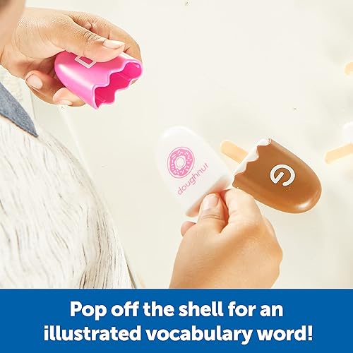 Vista 5 de Learning Resources Mini ABC Pops - Juguetes del alfabeto, rompecabezas ABC, juegos de fonética para niños pequeños, juguetes de motricidad fina