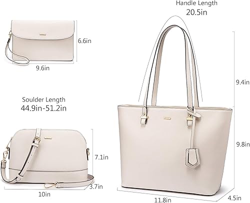 Miniatura 3 de LOVEVOOK Monederos para mujer, juego de bolsos de mano, bolso de hombro, bolso de mano con asa superior, bolsas