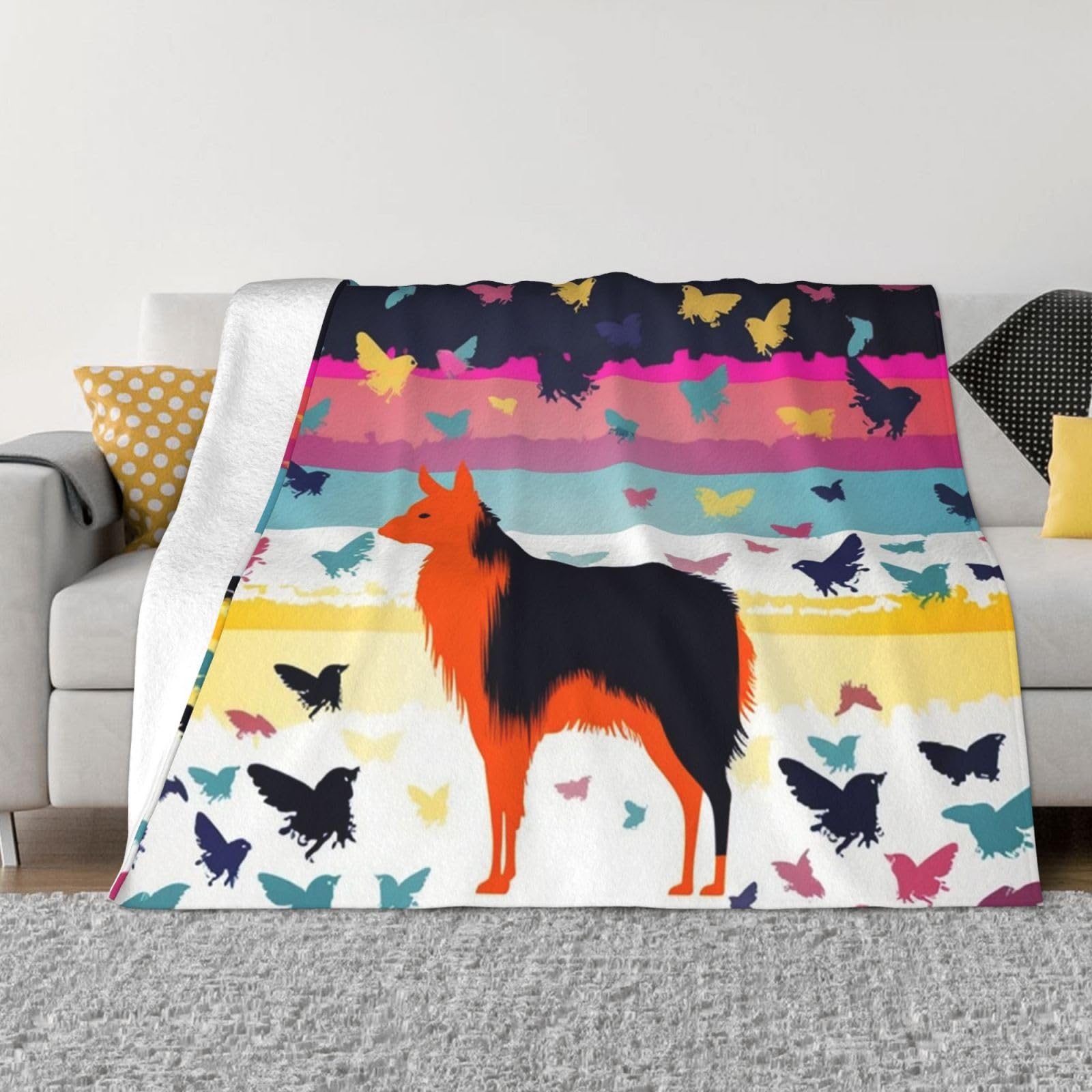 Couverture polaire anti-froid légère grand format canapé lit doux