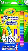 Vista 2 de Crayola Pip-Squeaks Skinnies - Marcadores lavables, varios colores 16