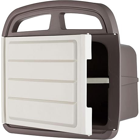 DF OMER Wall Mount Hose Holder with Storage