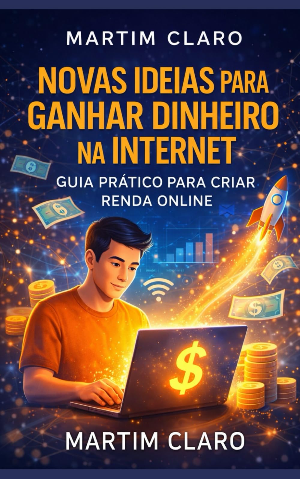 Novas Ideias para Ganhar Dinheiro na Internet: Guia Prático para Criar Renda Online (Finanças Inteligentes)