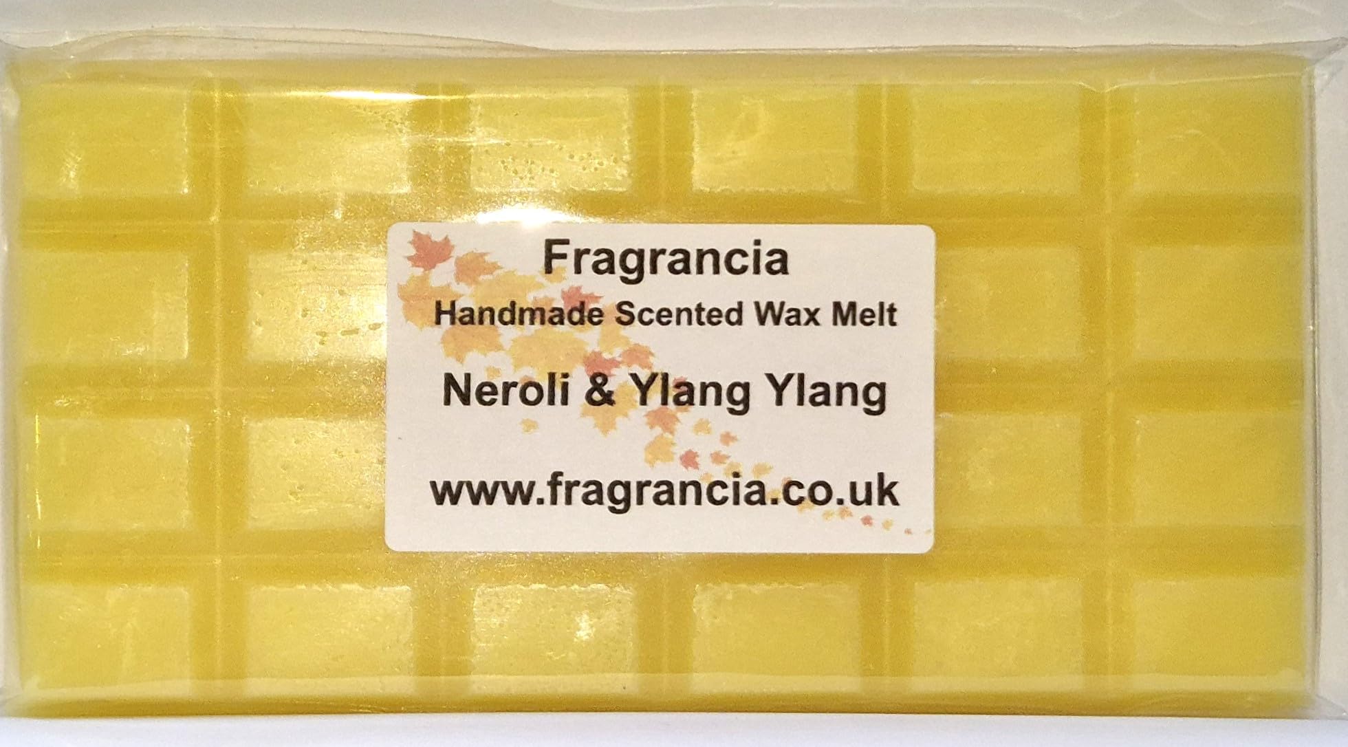 Fragrancia A Single Handmade Highly Scented Wax Melt Bar (NEROLI & YLANG YLANG)