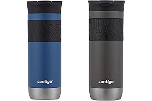 Contigo Byron 2.0 Stainless Steel Travel Mug with SNAPSEAL Lid and Grip,...